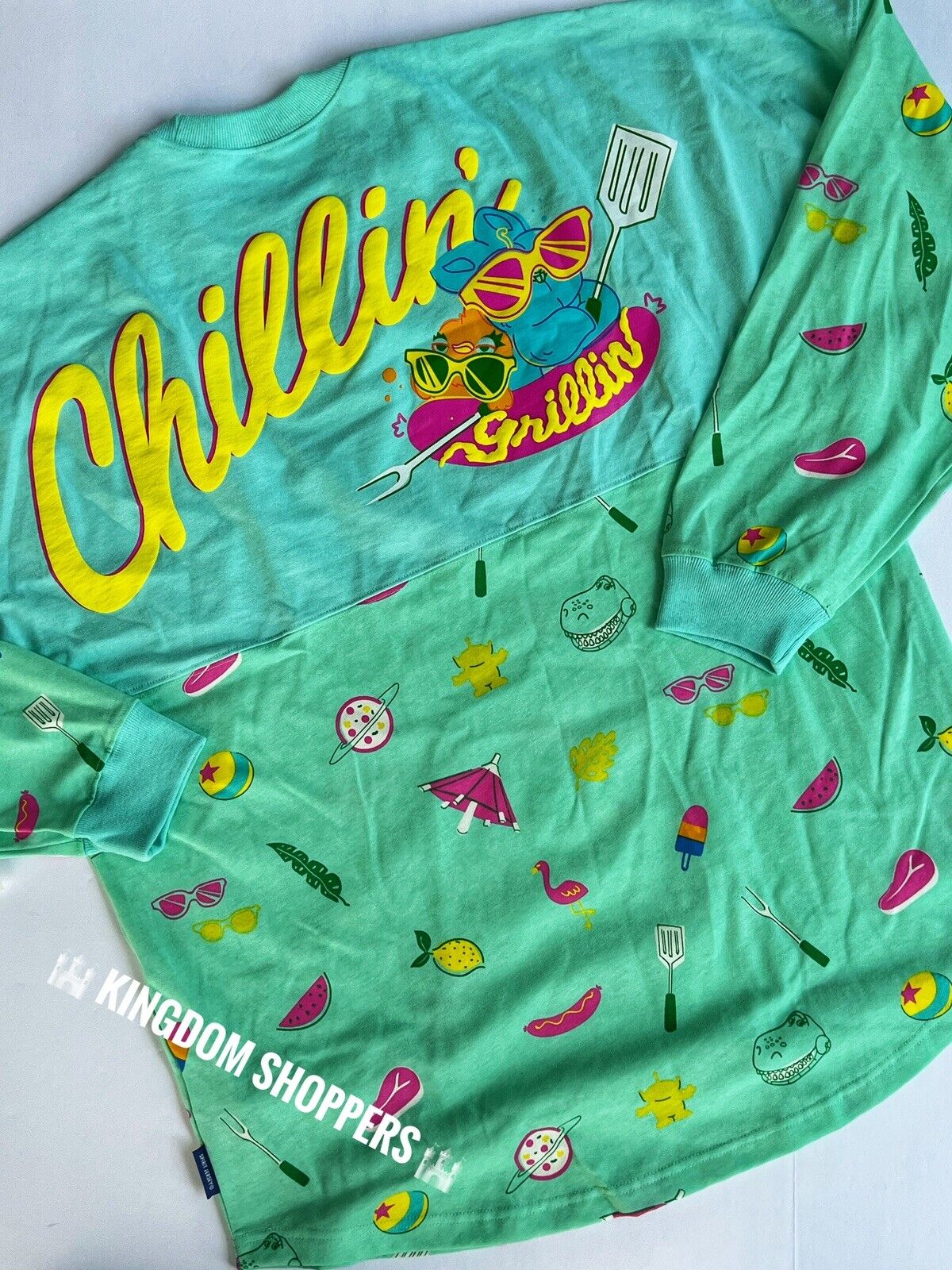 2023 Walt Disney World Toy Story Pixar Grill & Chill Spirit Jersey Adult XL