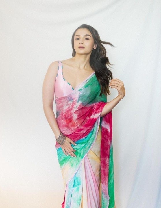 Digital Print Saree