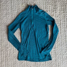 SMARTWOOL Merino Sport Merino 250 Base Layer Pattern 1/4 Zip Top Shirt