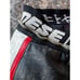 Dainese Men Leather Motorcycle Pants EU 56 US 40 Black Red White Protective Gear