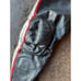 Dainese Men Leather Motorcycle Pants EU 56 US 40 Black Red White Protective Gear