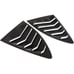 New SCION FR-S / BRZ 2013-2021 Carbon Fiber Rear Side Window Louver Cover Vent