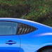 New SCION FR-S / BRZ 2013-2021 Carbon Fiber Rear Side Window Louver Cover Vent