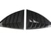 New SCION FR-S / BRZ 2013-2021 Carbon Fiber Rear Side Window Louver Cover Vent