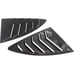 New SCION FR-S / BRZ 2013-2021 Carbon Fiber Rear Side Window Louver Cover Vent