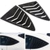 New SCION FR-S / BRZ 2013-2021 Carbon Fiber Rear Side Window Louver Cover Vent