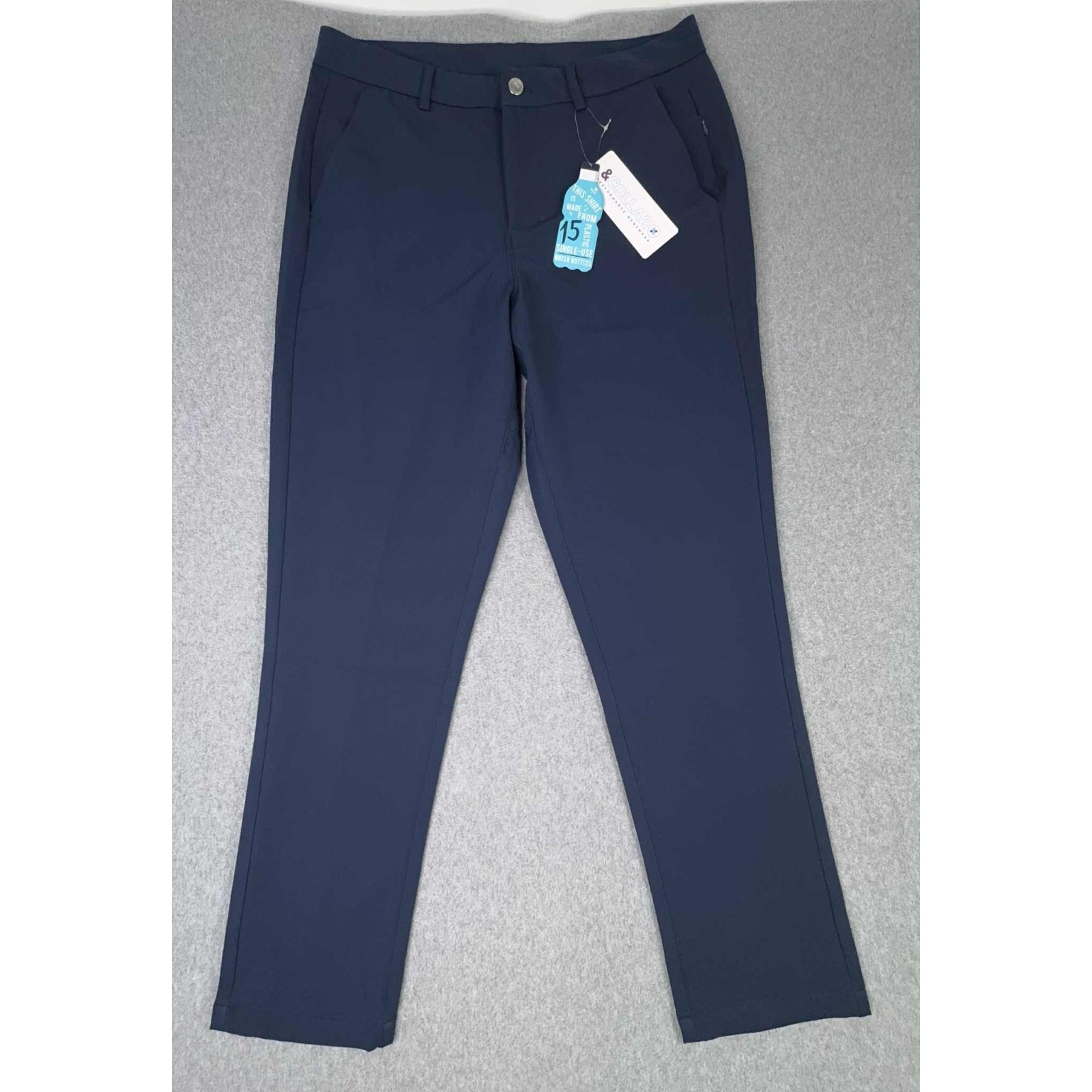 NEW &Collar Performance Menswear Athletic Fit Pants Men's 32x32 Golf Athleisure