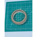 Vintage Neopolitan Ice Cream Stripe Laminated Lucite Bangle Bracelet Small Wrist