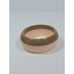 Vintage Neopolitan Ice Cream Stripe Laminated Lucite Bangle Bracelet Small Wrist