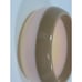 Vintage Neopolitan Ice Cream Stripe Laminated Lucite Bangle Bracelet Small Wrist