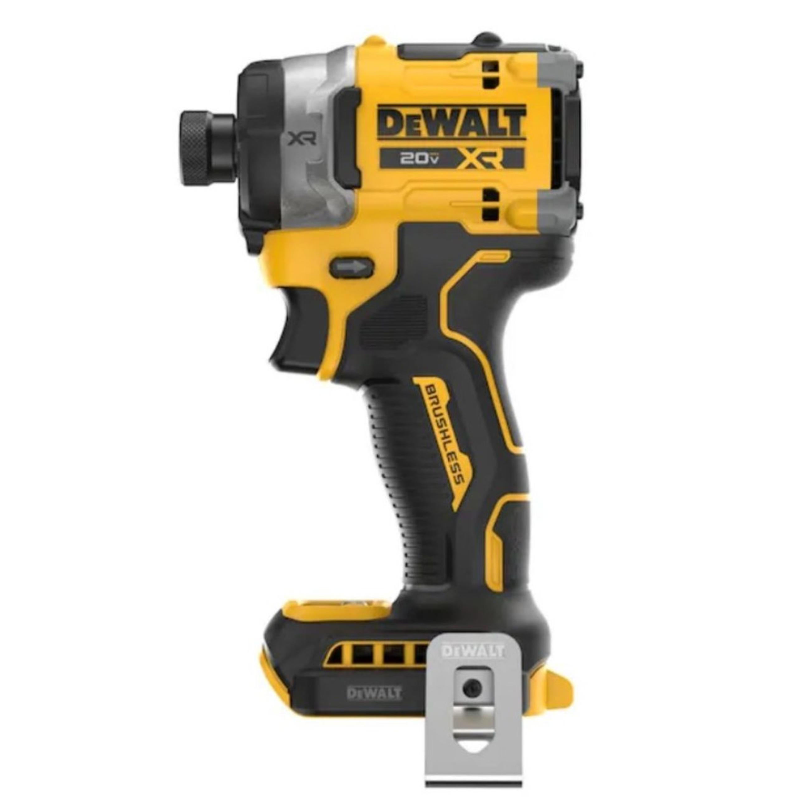 DEWALT XR 20-volt max 1/4-in Brushless Cordless Impact Driver DCF860B bare tool