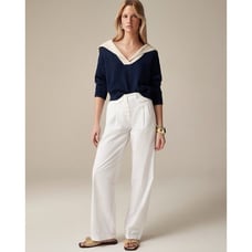 J.Crew Pleated button-front pant in chino High rise New Size 8