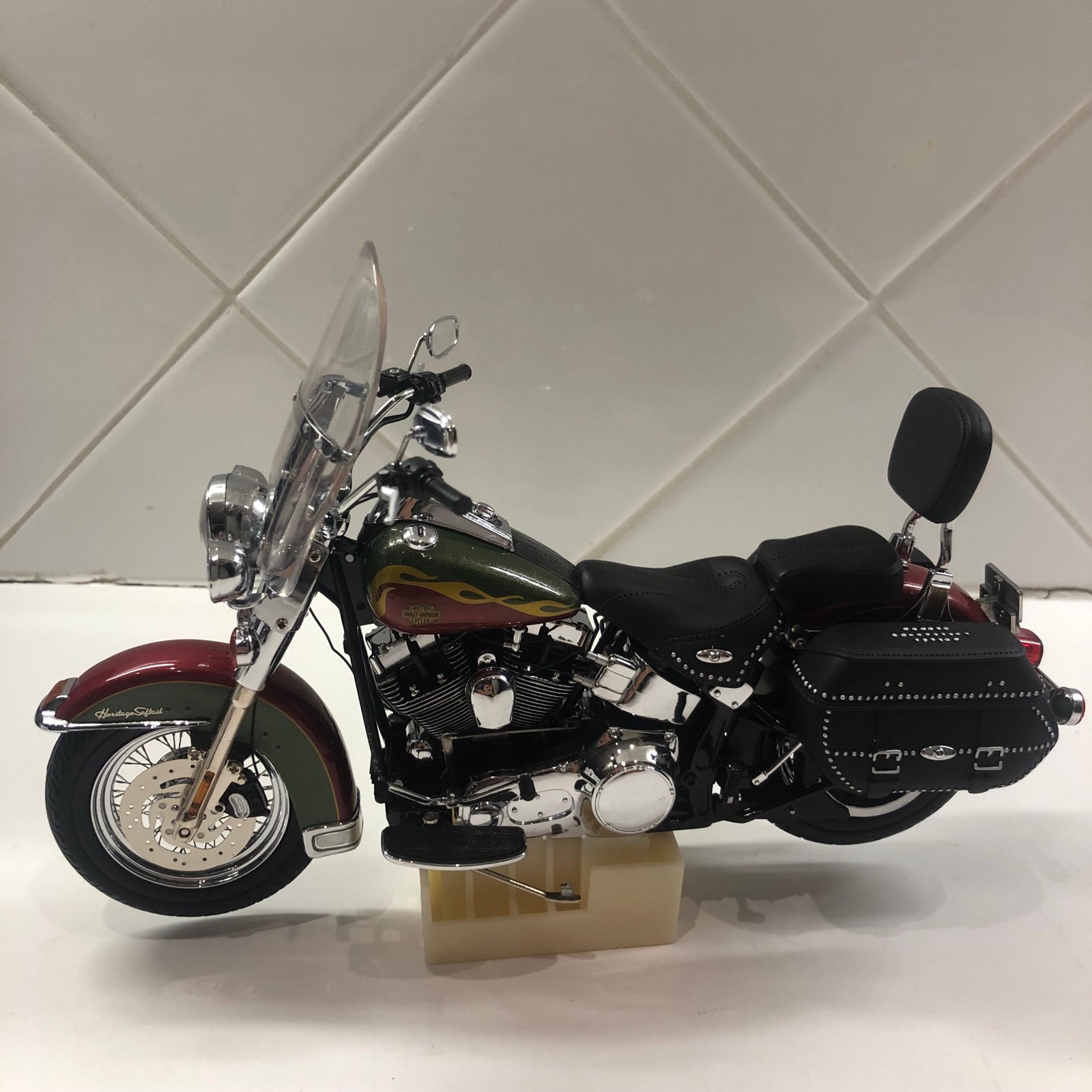 2003 XMAS FRANKLIN MINT 1996 HARLEY DAVIDSON HERITAGE
