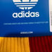 Adidas, 6 Pack Crew Socks, Multicolor, Large