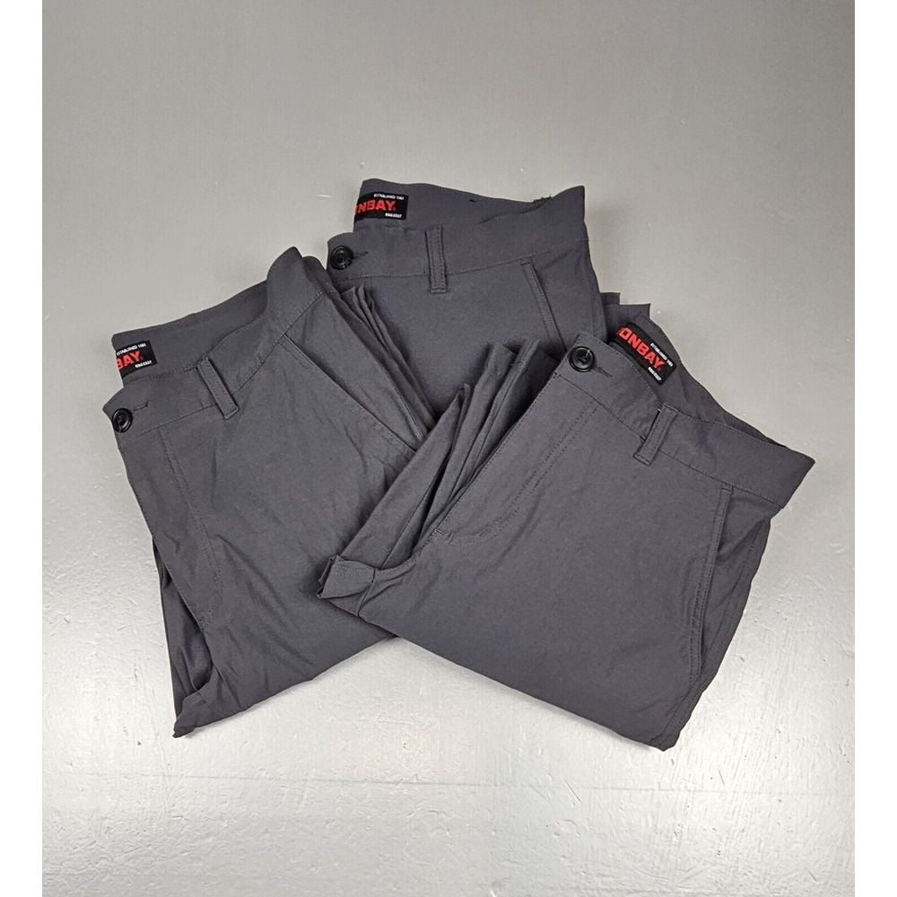 Union Bay Performance Pants Mens 32x30 Classic Fit Straight Stretch. Lot Of 3