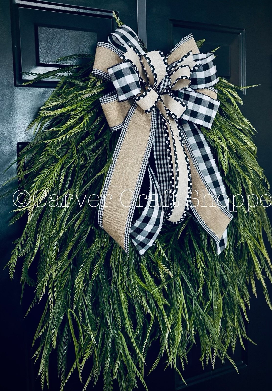 Everyday year round greenery wreath