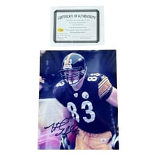 Heath Miller Autograph 8x10 Photo