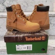 Timberland 6-Inch Premium Waterproof Boot (Women and/Little/Big Kid)Wheat Size 4