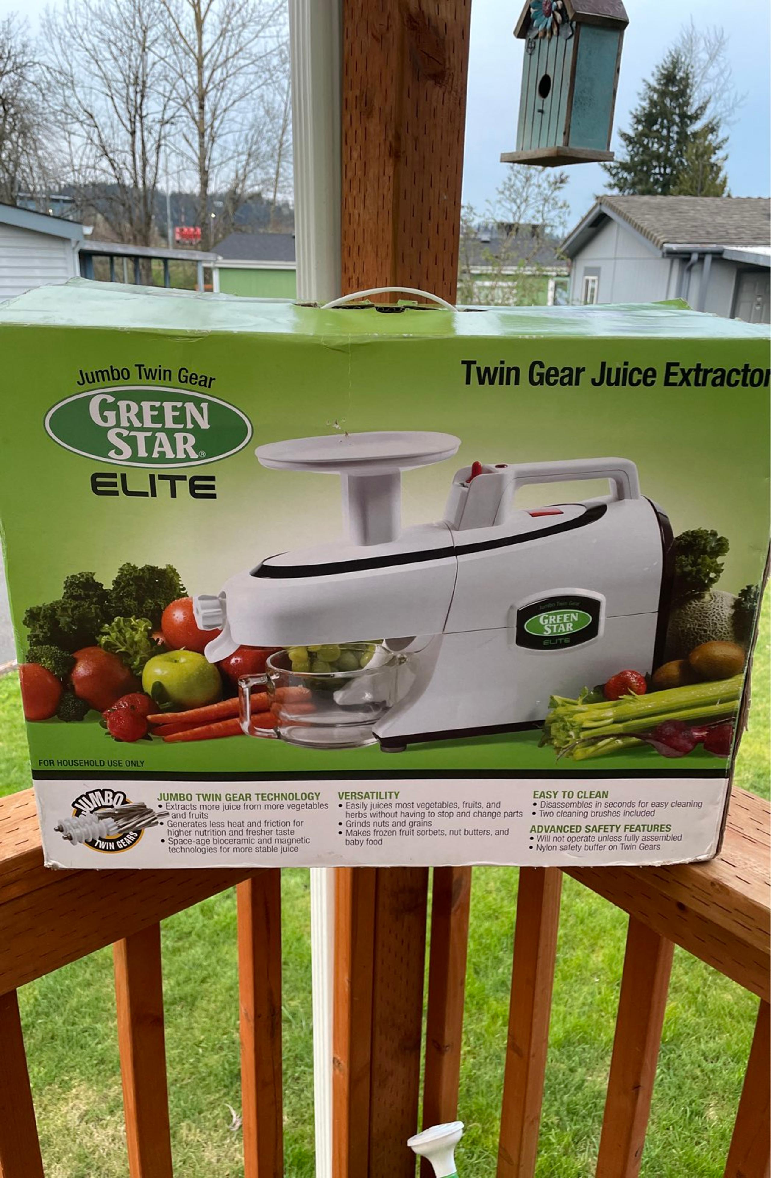 tribest green  star elite juicer GSE 5010