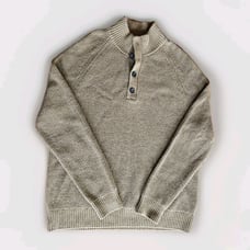 banana republic Knit sweater mens xl Italian Wool Golden Mustard