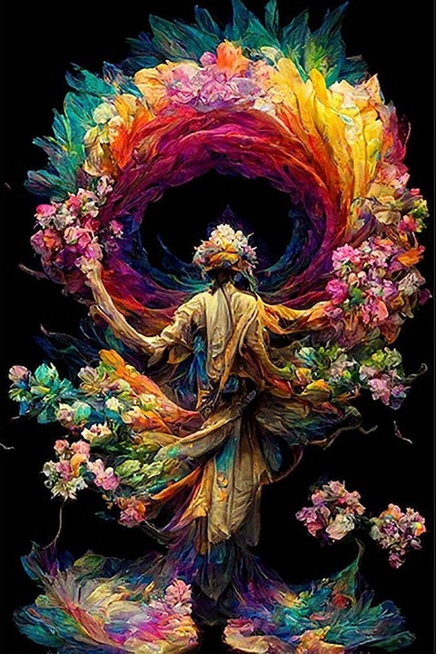 5D Fantasy God Diamond Painting Kit for Adult
