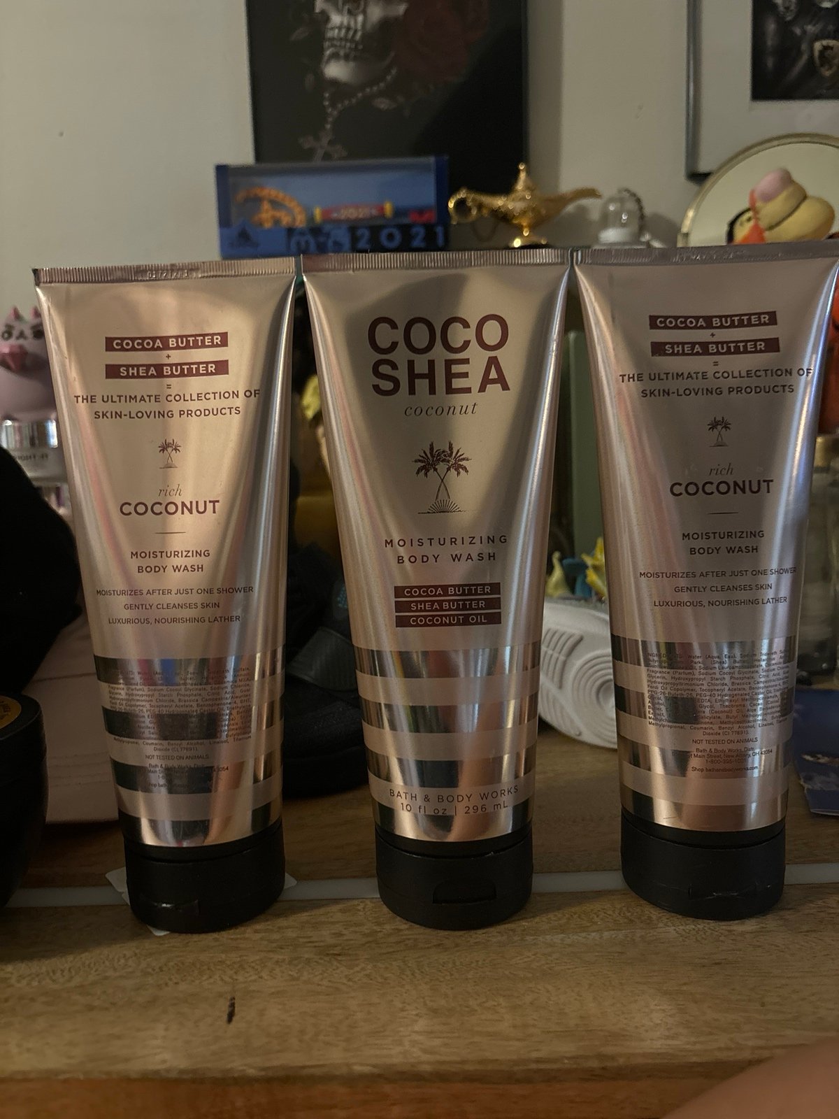 Coco Shea bath and body works 3pc body wash