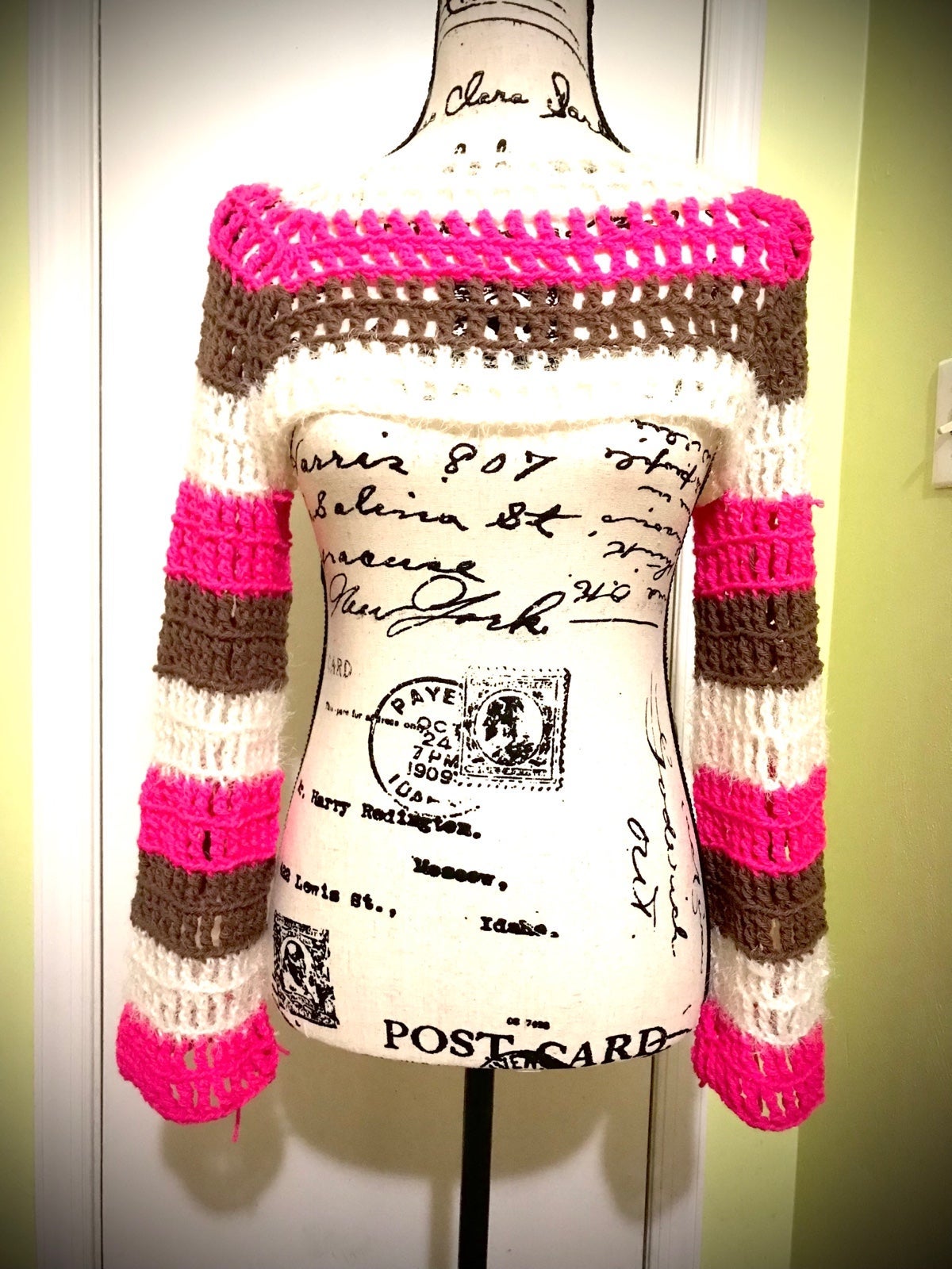 Crochet shrug