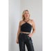 1980's Bagatelle Tapered Leather Pants // Size Small to Medium // 29 to 30