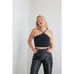 1980's Bagatelle Tapered Leather Pants // Size Small to Medium // 29 to 30