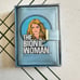 Vintage Bionic Women girls blue Clutch Wallet Unused New Rare