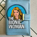 Vintage Bionic Women girls blue Clutch Wallet Unused New Rare