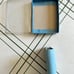 Vintage Bionic Women girls blue Clutch Wallet Unused New Rare