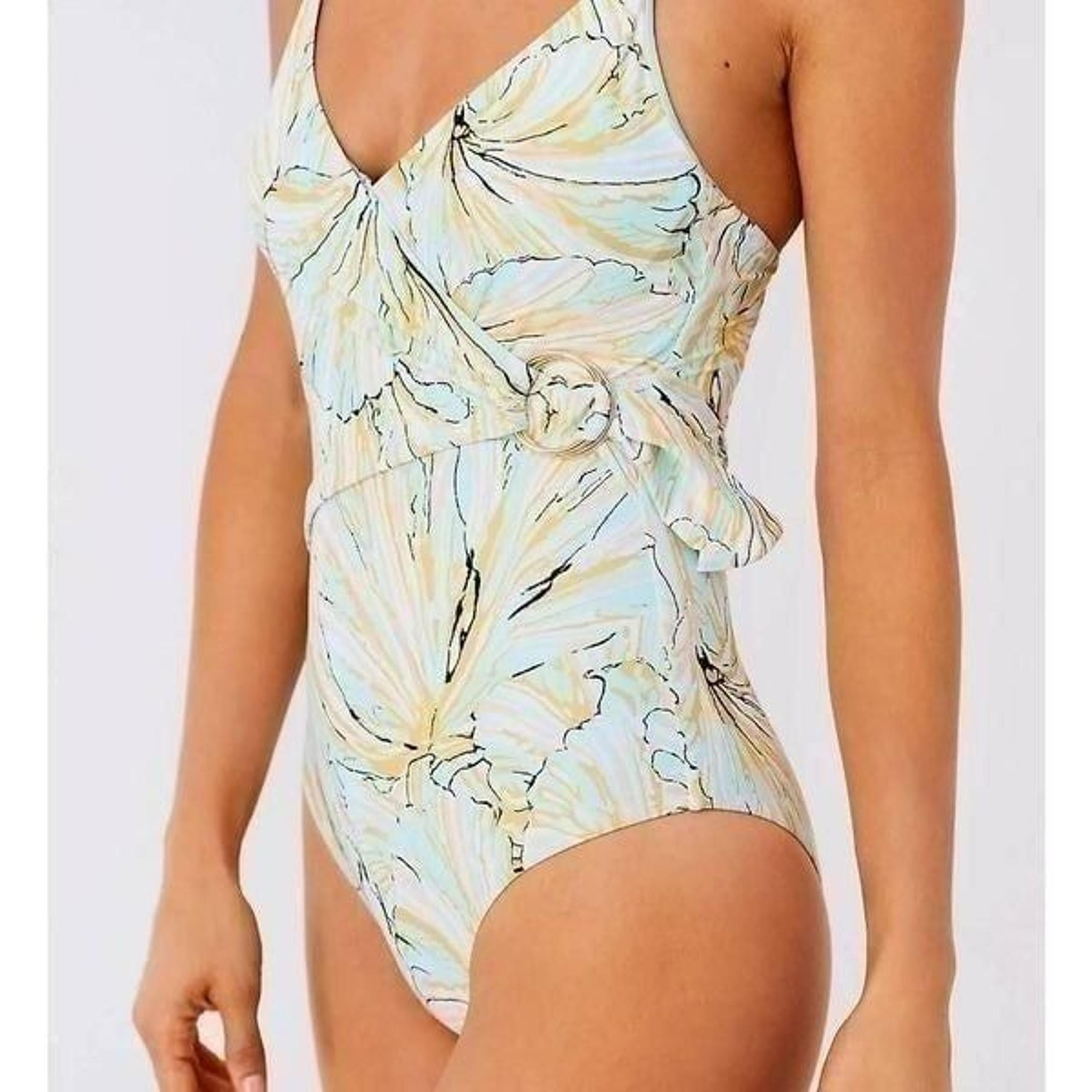 DFV x Onia Lila Wrap Swimsuit S