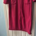 L.L.Bean Long Zip-Up Fleece Cozy Deep Pink Front Two Pockets Robe Womens Size M