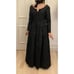 Black Vintage Dress Gothic/Renassance Medium may fit large