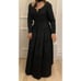 Black Vintage Dress Gothic/Renassance Medium may fit large
