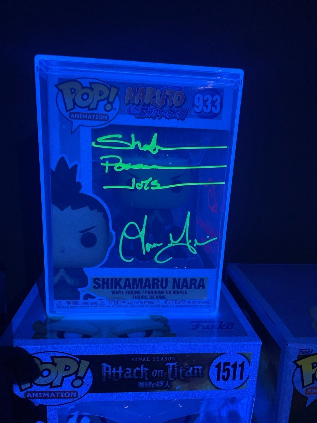 Shikamaru Autographed Funko Pop