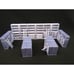 19pc Book Shelves Library Set Scatter Terrain Scenery 3D Printed Mini Miniature