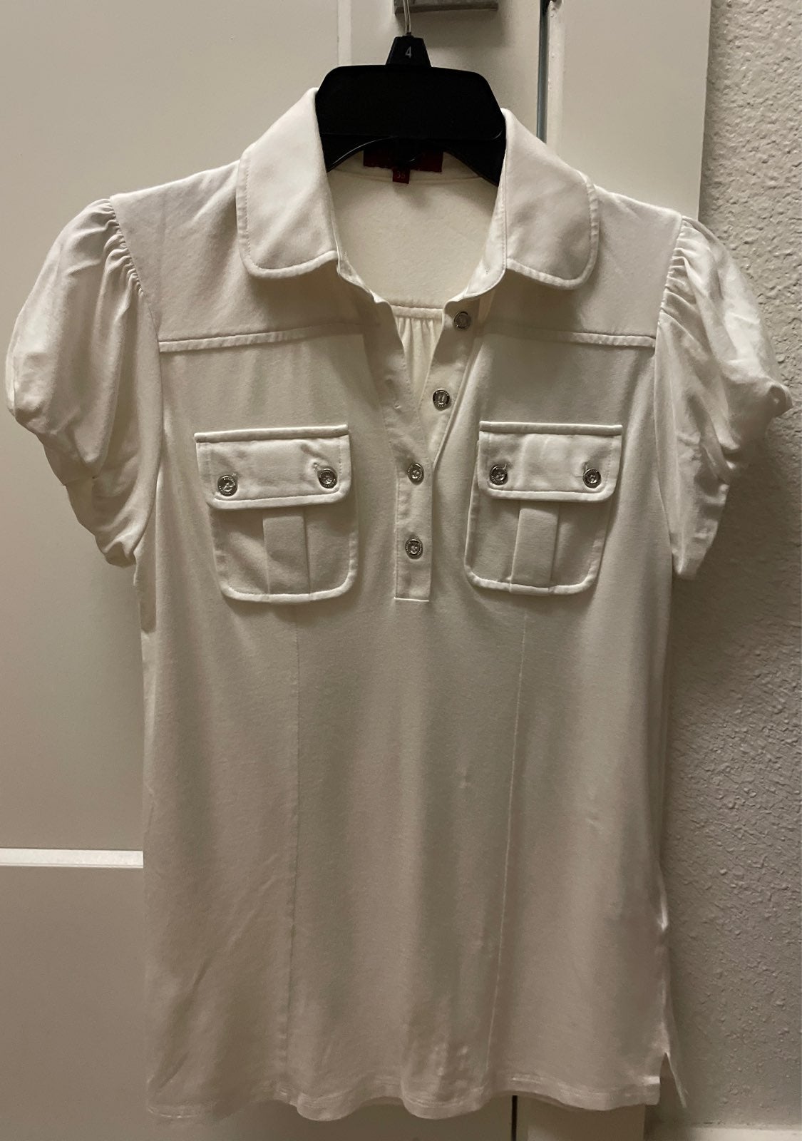 Burberry Women White Polo Top EU38