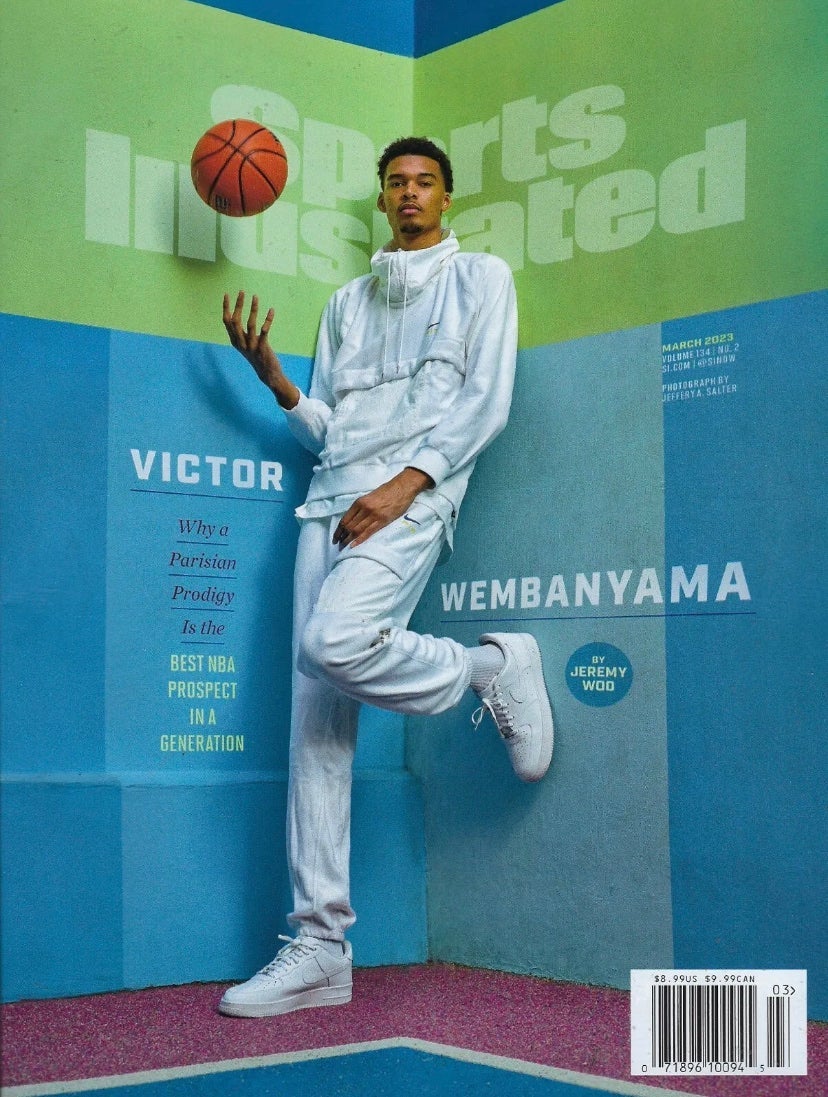 Sports Illustrated Magazine March 2023 Victor Wembanyama FIRST COVER FC