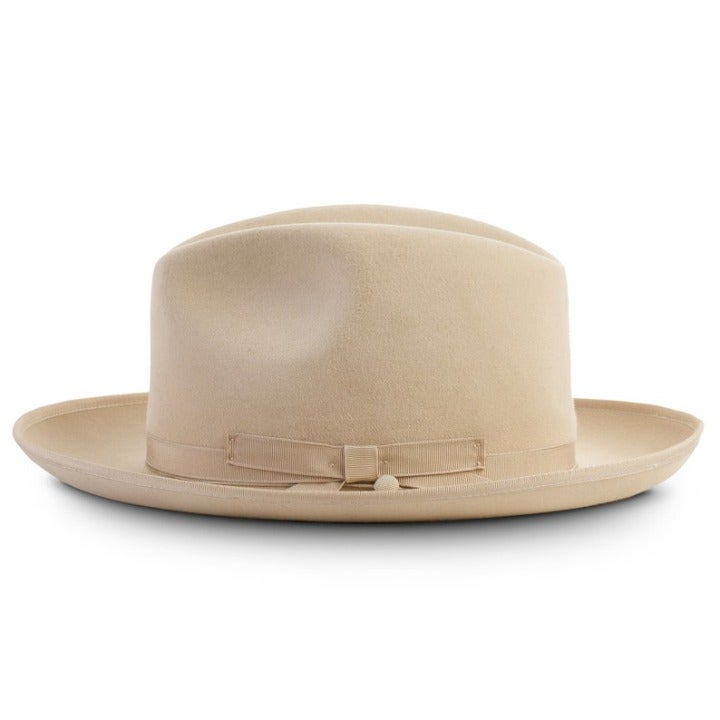 Bellissimo's Silverbelly Texan Fedora Hat