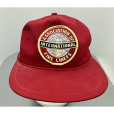 Rare Vintage Made In USA K-Brand Association Of International Fire Chiefs Hat
