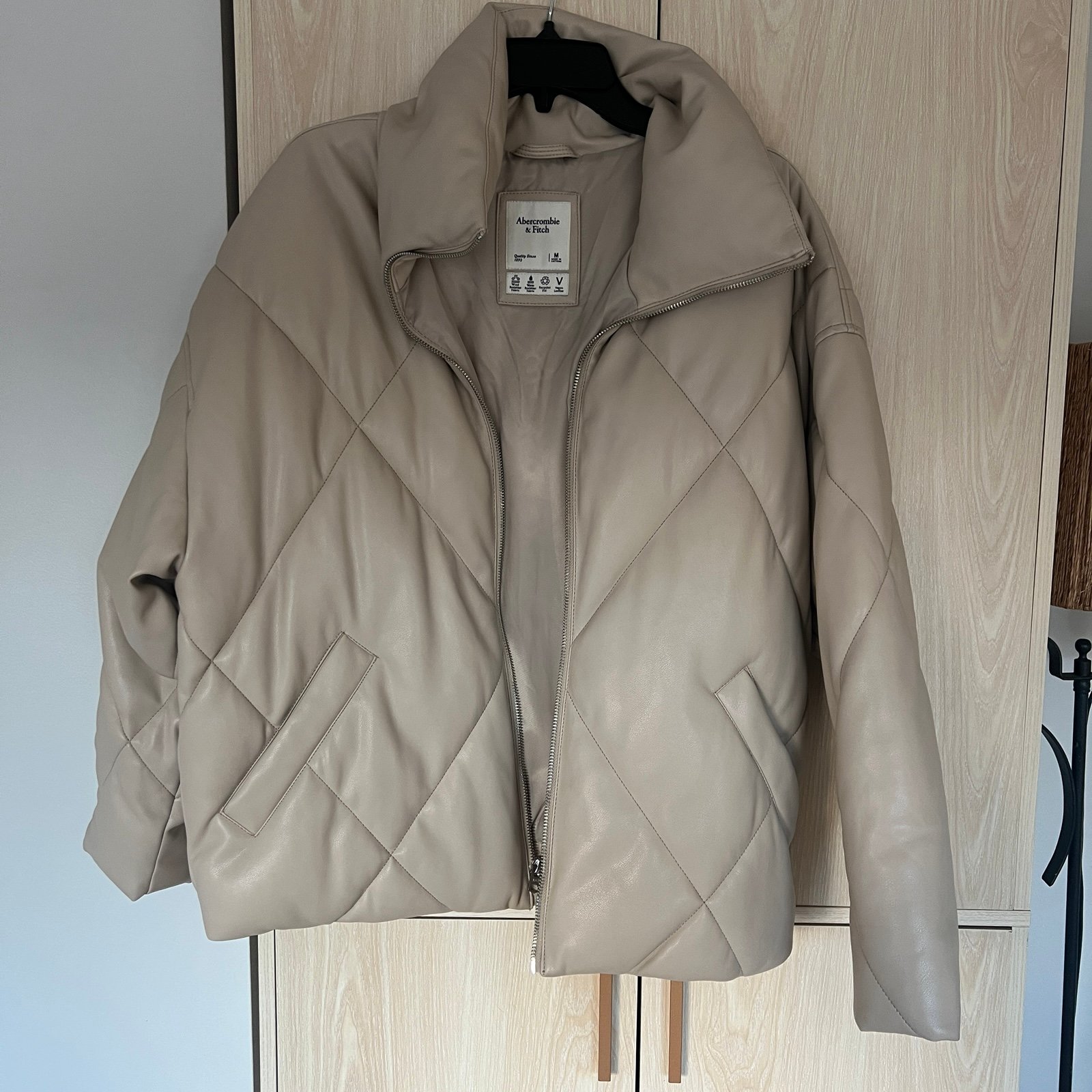 Abercrombie Vegan Leather Jacket