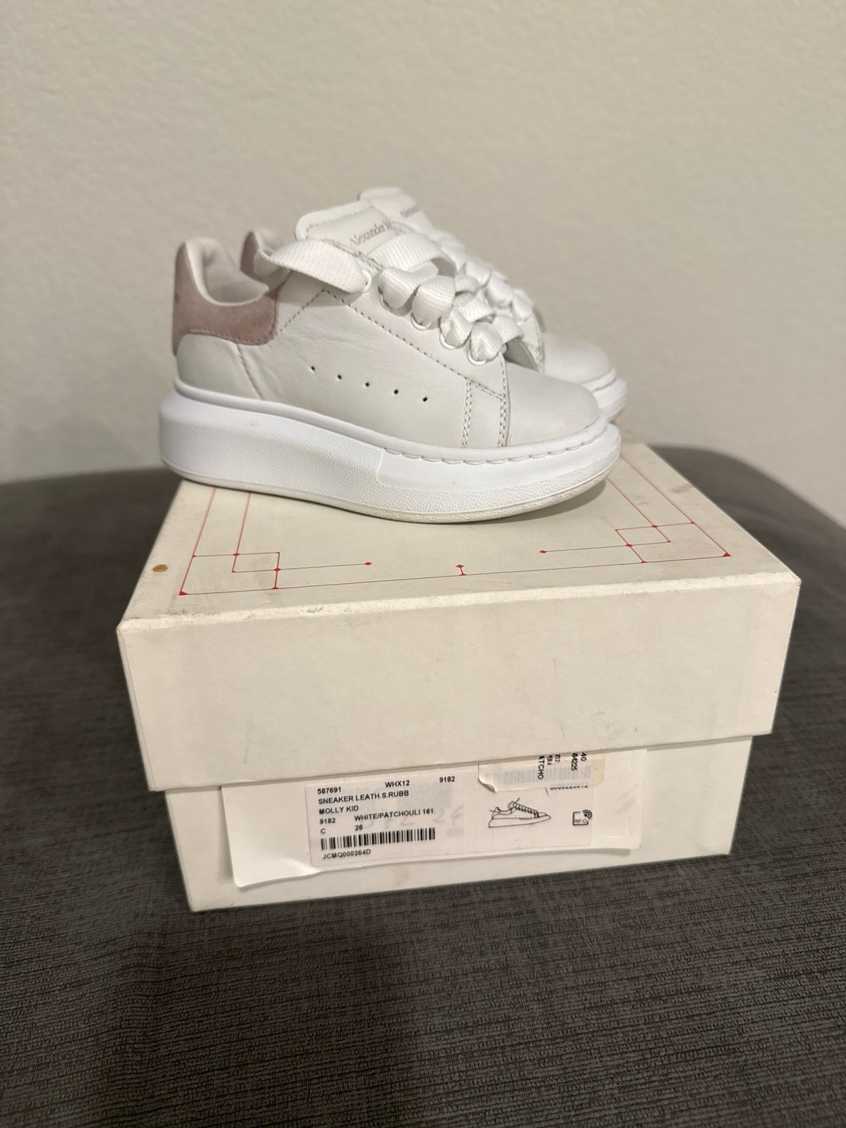 Kids Alexander McQueen Shoes Size 9 or 26