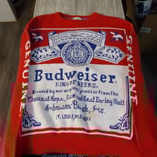 Ugly Christmas Sweater Budweiser