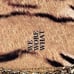 WeWoreWhat Brushed Nylon Tiger Chain Bike Short in Tan