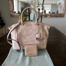 Michael Kors purse and wallet set