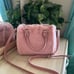 Juicy Couture Faux Fur Taffy Pale Pink Sachel
