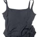 La Blanca side knot one piece swimsuit Sz 12 black