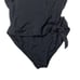 La Blanca side knot one piece swimsuit Sz 12 black